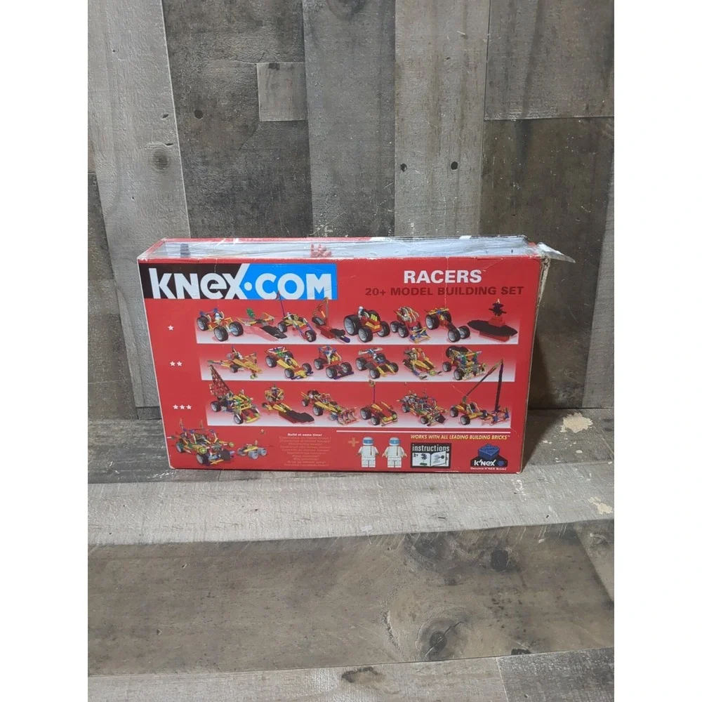 Knex Racers Set Used 20 Racers Haven't Counted‎ Parts